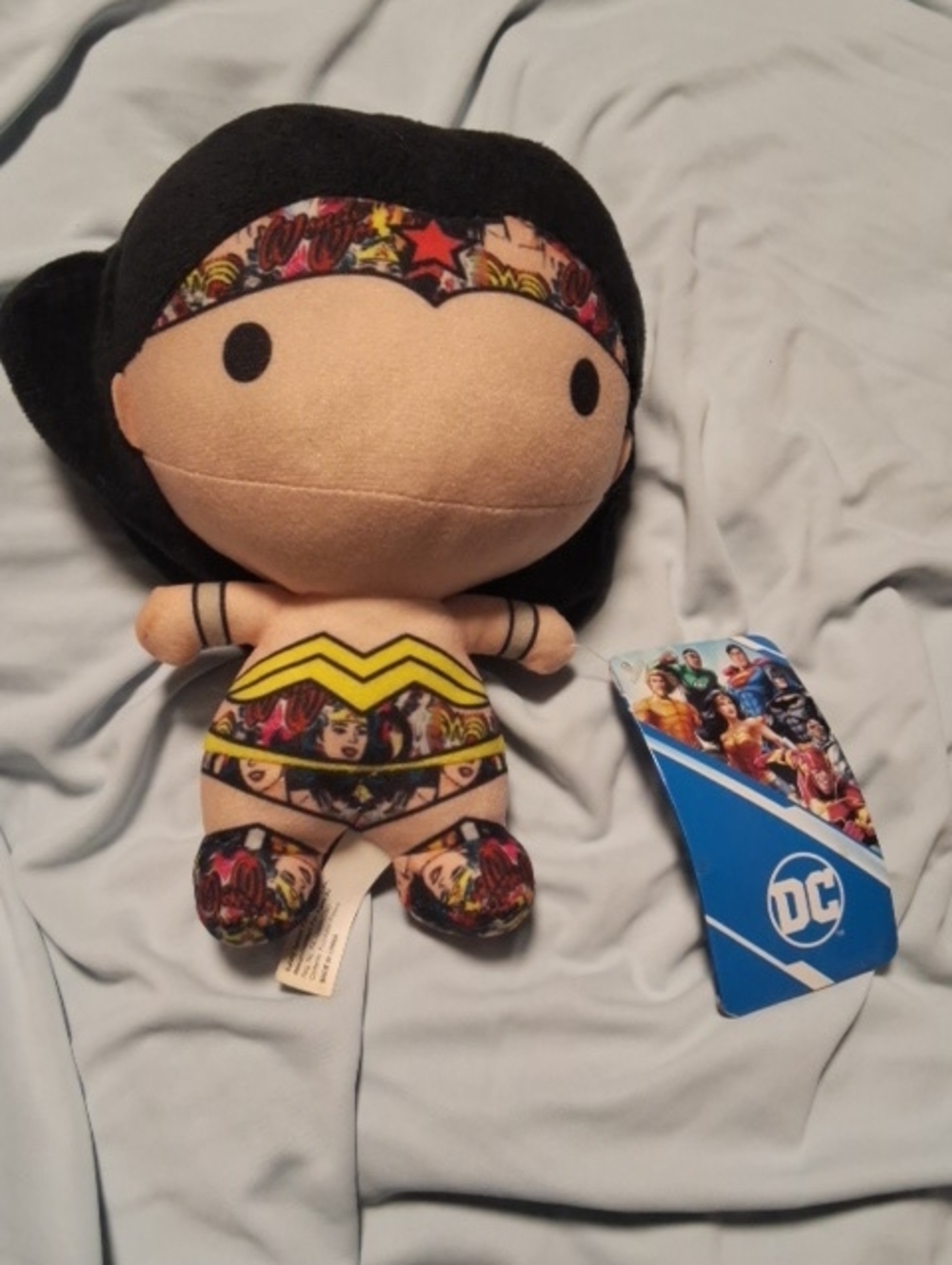 DC Chibi Wonder Woman Plush - 7" Justice League Collectible (With Tag)